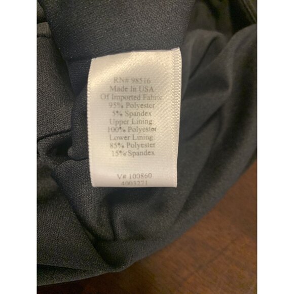 Coldwater Creek Cap Sleeve Empire Waist Floral Midi Dress Size 14 V Neck - Picture 7 of 7